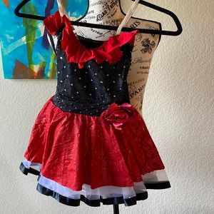 Girls costume, used once for ice skating show